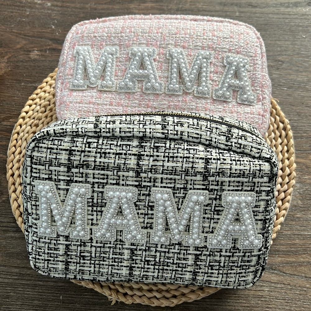 Beautiful make up bags pink or black